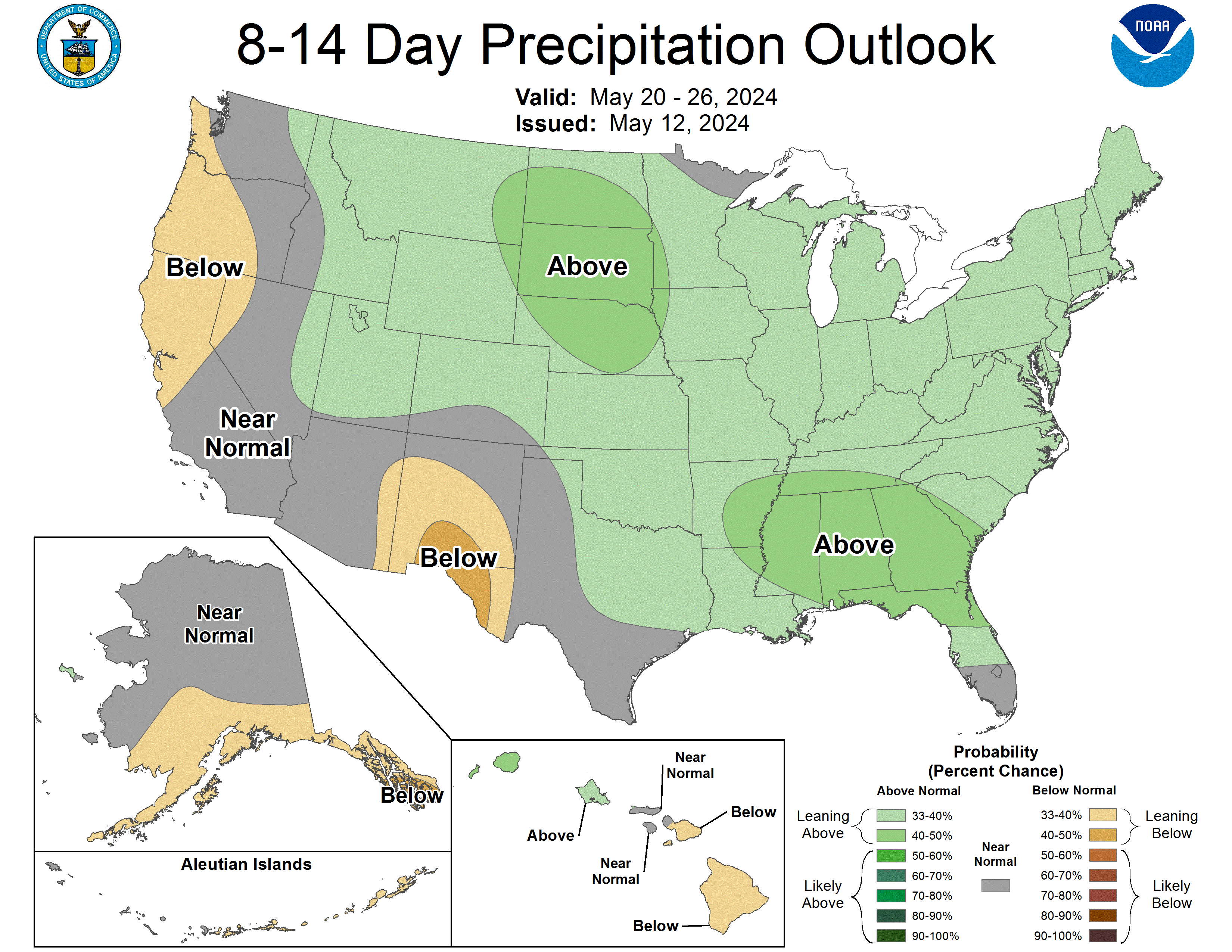 8-14 Day Precipitation Outlook